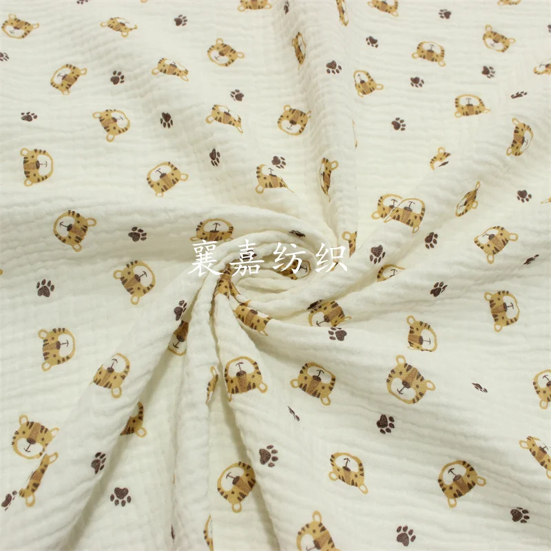 Baby Clothing Organic - 100X135cm Bayi Katun Kasa Krep Kepala