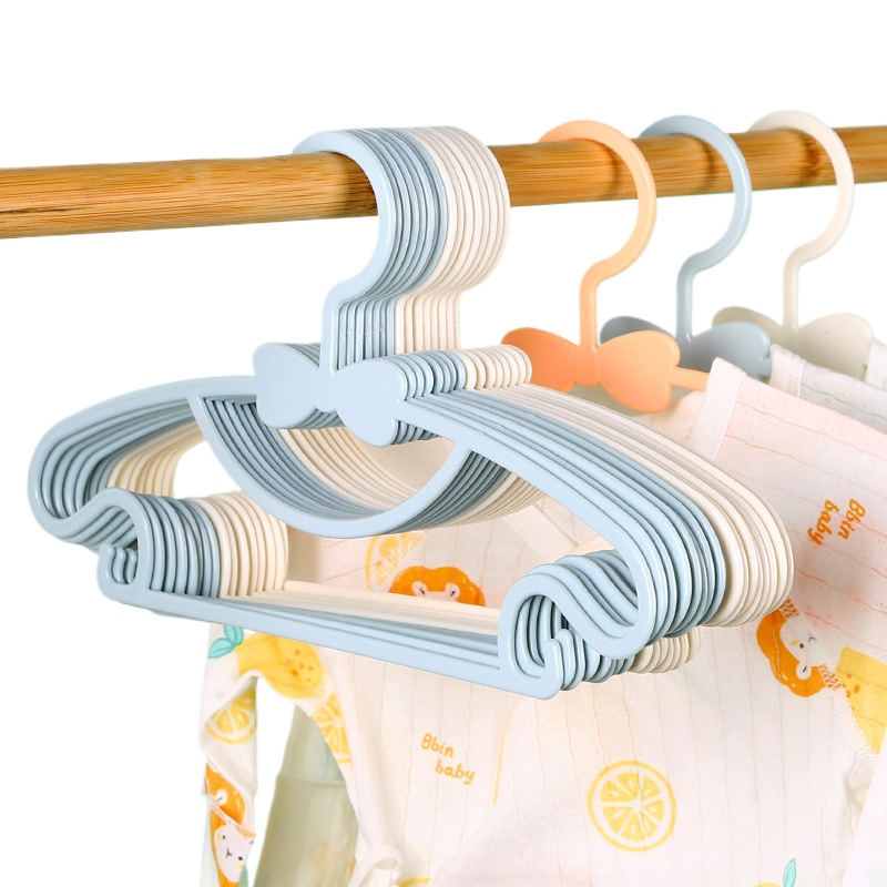 Baby Clothing Storage - 5-50 Buah Gantungan Bayi Plastik Gantungan