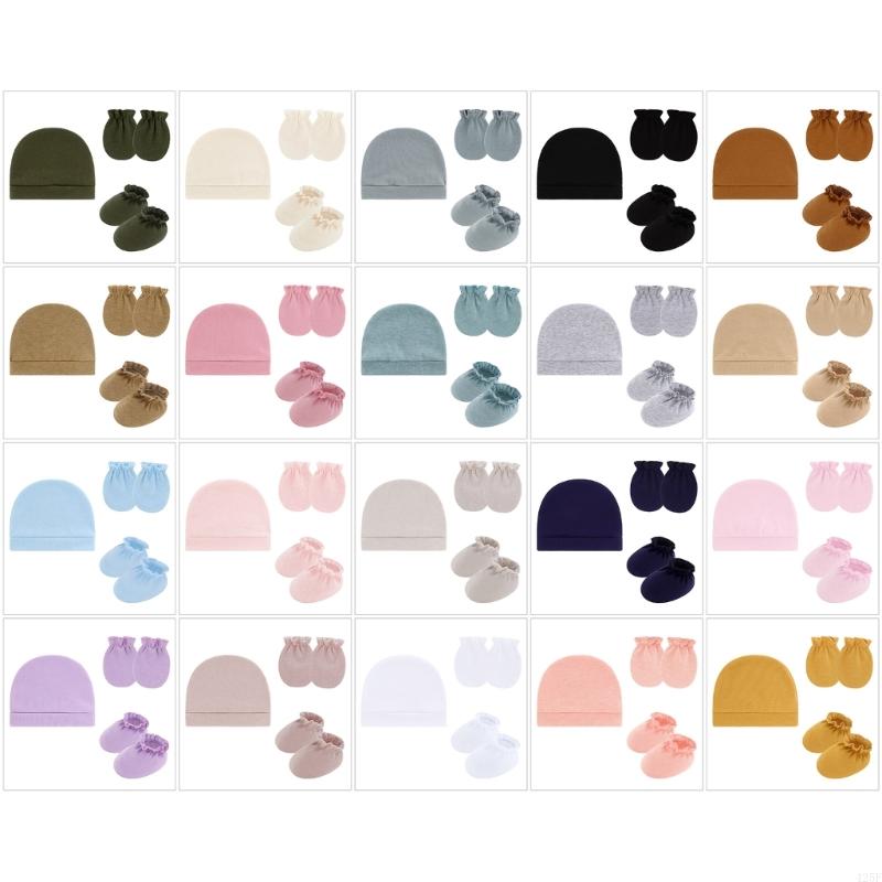 Set Sepatu Bot Sarung Tangan T - Baby Mittens Scratch ulasan dan harga