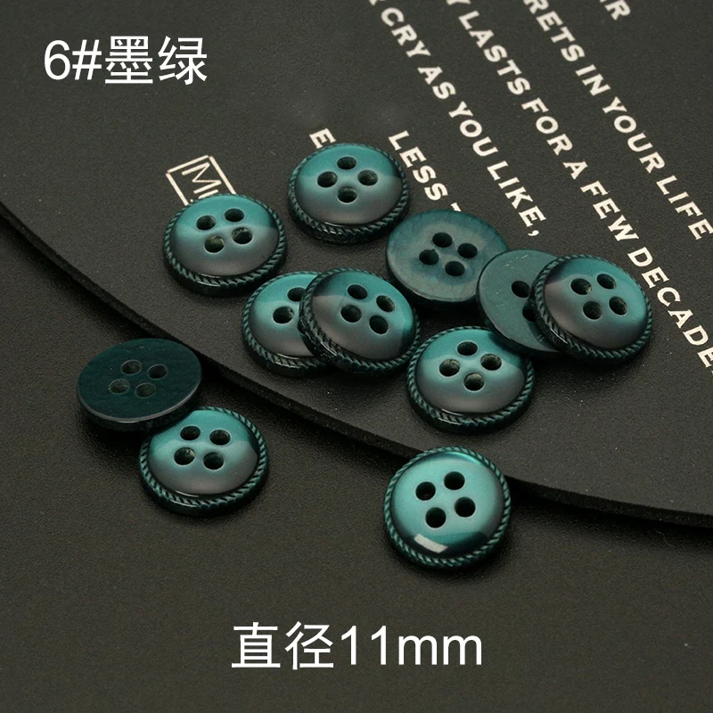 10 buah Resin 11mm dekorasi ka - Baby Clothing Sewing ulasan dan harga