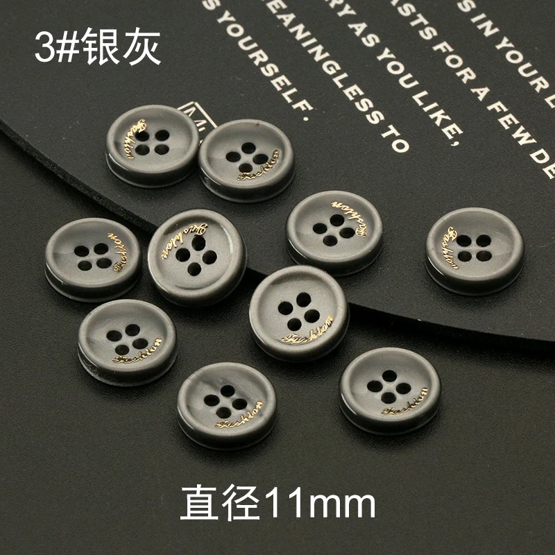 10 buah Resin 11mm dekorasi ka - Baby Clothing Sewing ulasan dan harga