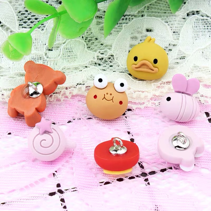 6 Buah Kancing Resin Imut Bayi - Baby Clothing Sewing ulasan dan harga
