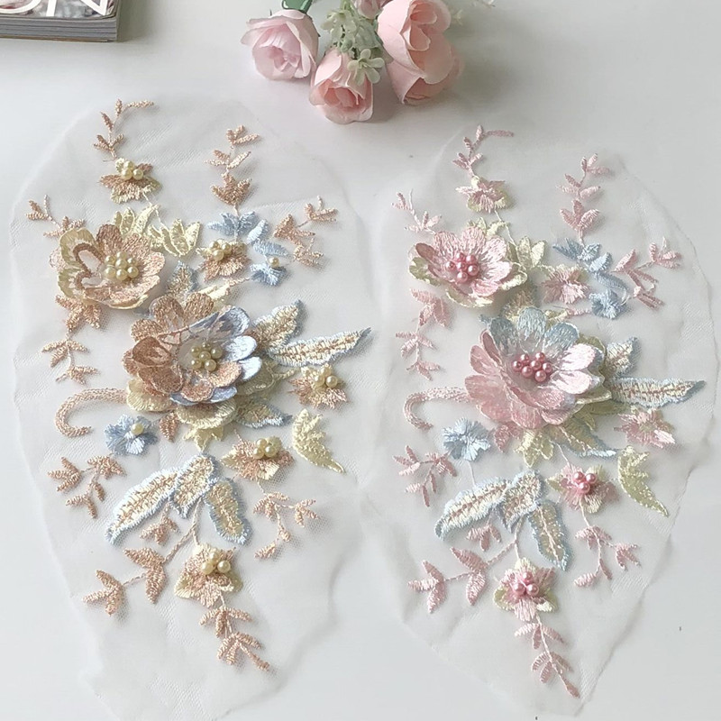1 buah renda jaring tambalan k - Baby Clothing Sewing ulasan dan harga