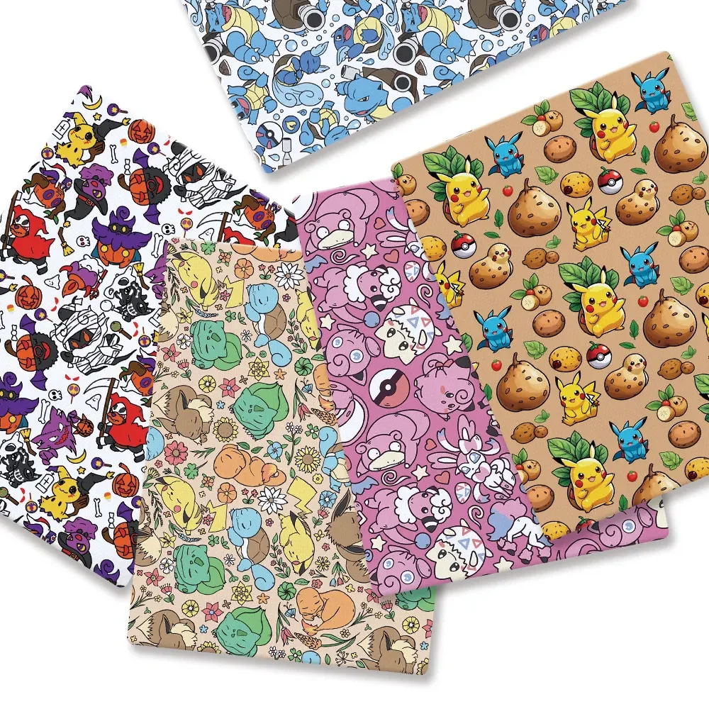 Kain Kartun Pokemon 140*50Cm J - Baby Clothing Sewing ulasan dan harga
