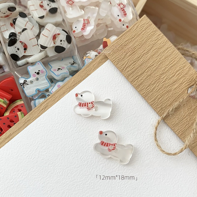 10 Buah Kancing Anak-anak Kart - Baby Clothing Sewing ulasan dan harga