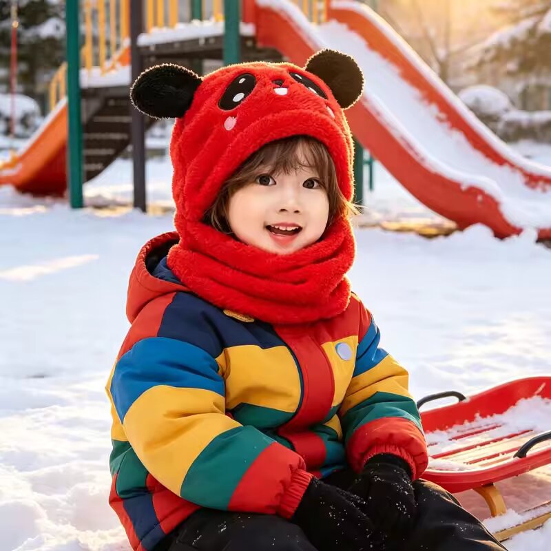Topi Kartun untuk Anak Perempu - Baby Mittens Scratch ulasan dan harga