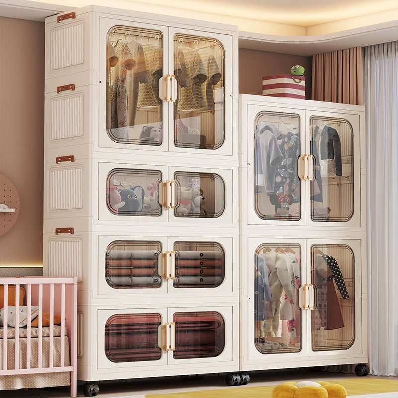 Lemari Bayi Lipat Tanpa Instal - Baby Clothing Storage ulasan dan harga