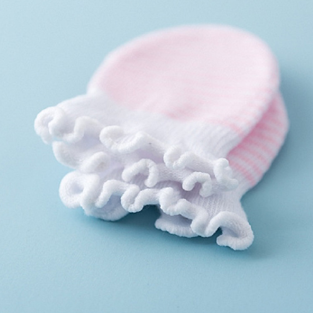 4 Pasang Sarung Tangan Bayi Ka - Baby Mittens Scratch ulasan dan harga