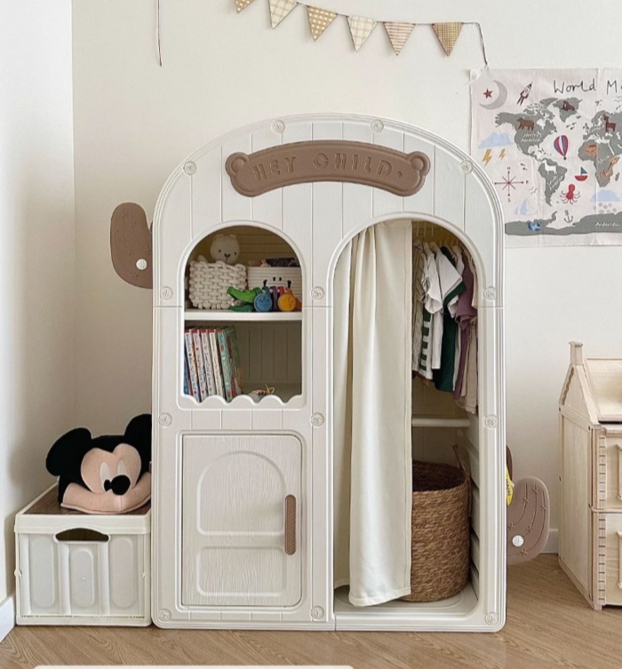 Lemari Pakaian Anak Lemari Pen - Baby Clothing Storage ulasan dan harga