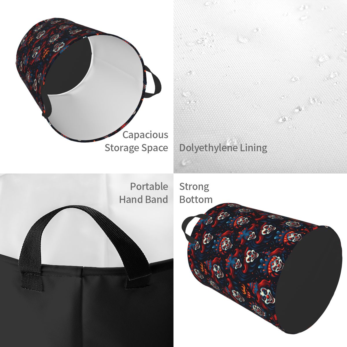 Keranjang Cucian Badut Jahat M - Baby Clothing Storage ulasan dan harga