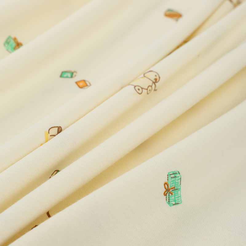 Kain rajut cetak katun murni e - Baby Clothing Sewing ulasan dan harga
